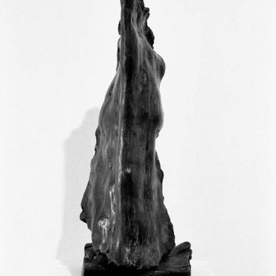 ‘Självbild‘, brons, höjd 45 cm, 1961.