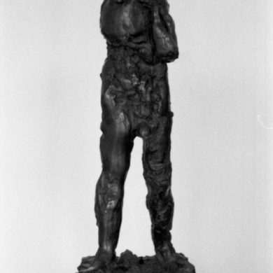 Fritt efter Rodin, brons, höjd 100 cm, 1961.